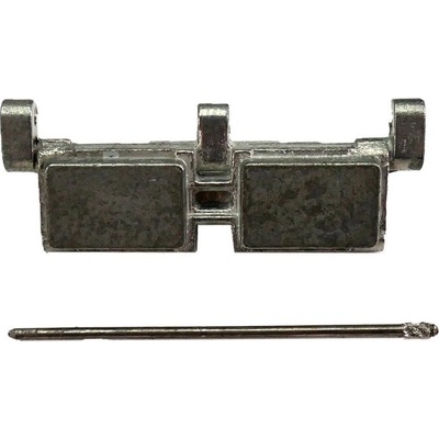 Leopard 2A6 kovový náhradný člen pásu vrátane tŕňa