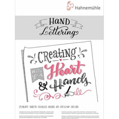 Papírová podložka HAHNEMÜHLE at HAND LETTERING - A5