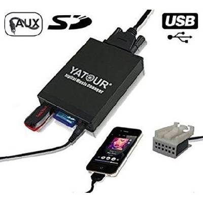 USB / MP3 audio interface за VW GOLF 5 6, TOURAN, TOUAREG, TIGUAN, T5, JETTA, POLO / AUDI A3 (2004+), A4 (2007+), TT (2007+) / SEAT Alhambra, Arosa,