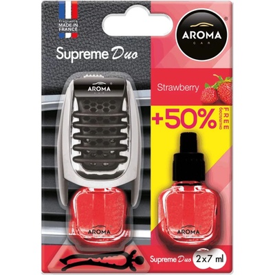 Aroma Car SUPREME DUO STRAWBERRY