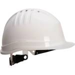 Portwest expertline ps62 / Лека предпазна каска с колелца - бяла Универсална (ps62whr)