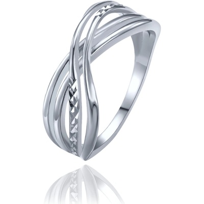 Minet stříbrný broušený prsten JMAN0560SR