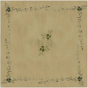Primanova Хартиена покривка квадратна 100x100см с декор "Маслини" - LUNI PAPER(10-HA-7048) - Horecano (012425)