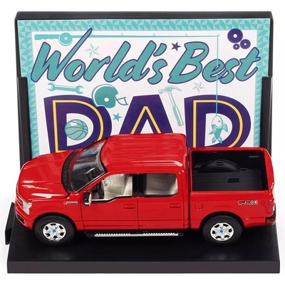AUTO WORLD Best Ford Fv150 PickvUp World's Dad 2018 1:64