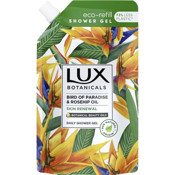 Lux Bird of Paradise & Roseship Oil jemný sprchový gel náhradná náplň 500 ml