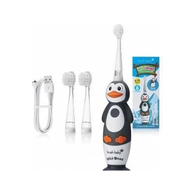 Brush-Baby BRUSH Baby_Wild Ones sonic toothbrush for children 0-10 Penguin