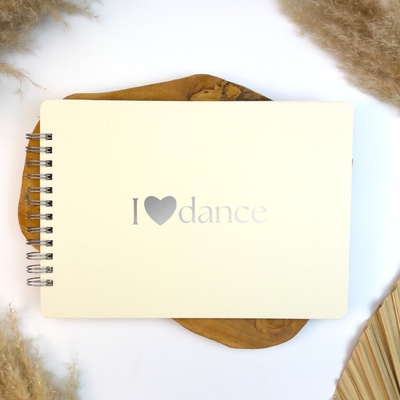 Drasca Art EOOD Taneční fotoalbum I love Dance | Originální dárek pro tanečnici,taneční skupiny