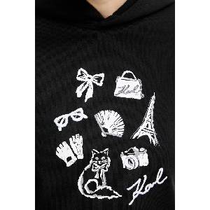 KARL LAGERFELD Памучен суичър (B1W20019)