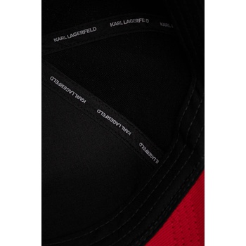 Karl Lagerfeld Памучна шапка с козирка Karl Lagerfeld (A1W33155)