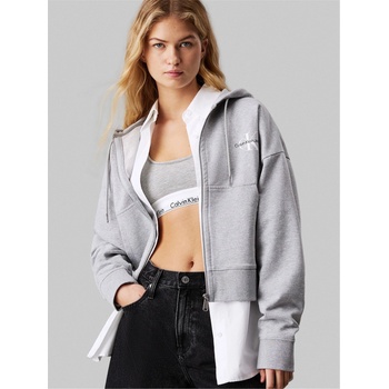 Image 1 of Calvin Klein Суичър Calvin Klein Jeans MONOLOGO FRENCH TERRY HOODIE - H Grey Heather