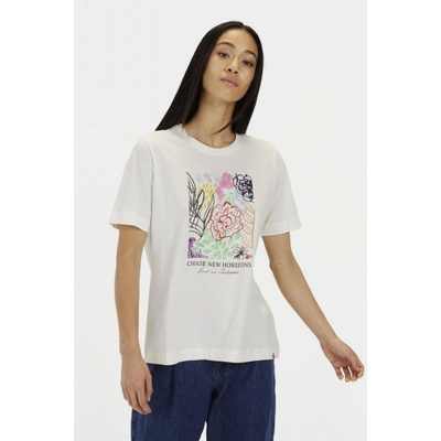 CAMEL ACTIVE TRIČKO T-SHIRT PLACEMENT FLOWERS