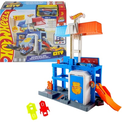 Hot Wheels City Downtown Police Tower