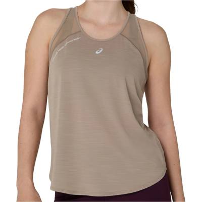 Asics Дамски потник с широка презрамка Asics Women's Road Tank Tank top - Greige - размер XL (916-5456-0315)