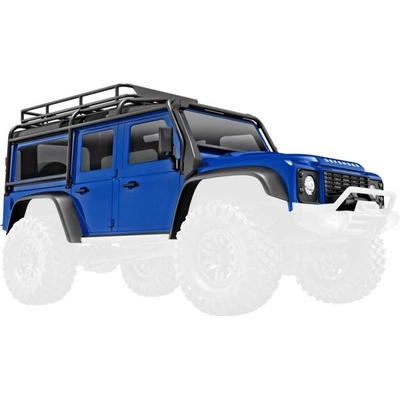 Traxxas каросерия Land Rover Defender синя