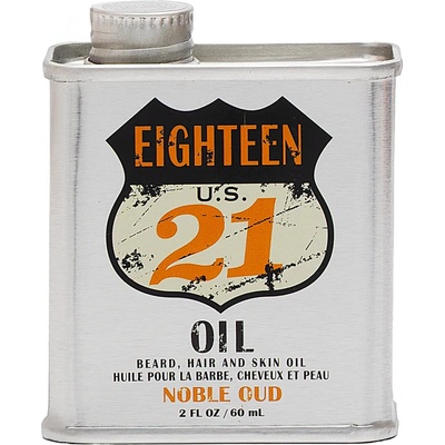 18.21 Man Made Noble Oud olej na vousy, vlasy, pleť 60 ml