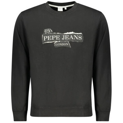 Pepe Jeans Sportovní mikina bez zipu Black