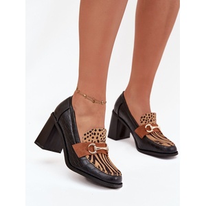 Step in style Дамски дебел ток модел 217843 Step in style
