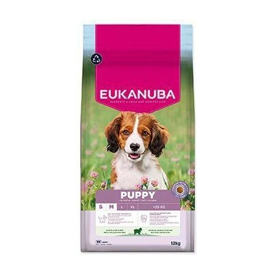 EukanubaPuppy Small & Medium rich in lamb 12 kg