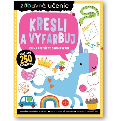 Zábavné učenie Kresli a vyfarbuj