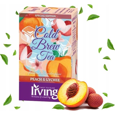 Irving Cold brew Tea Broskyňa liči 20 x 1,8 g
