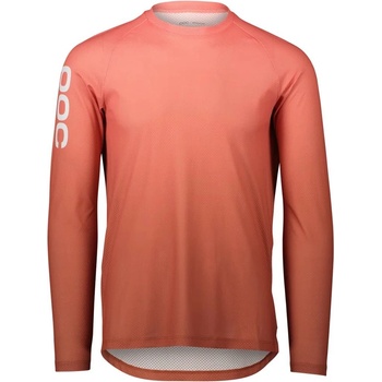 POC M's Essential MTB Lite LS Jersey Gradient Ammolite Coral