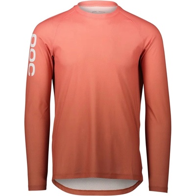 POC M's Essential MTB Lite LS Jersey Gradient Ammolite Coral