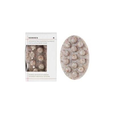 KORRES Peelingové tělové mýdlo s mořskými řasami a kofeinem Tělový peeling 125 g
