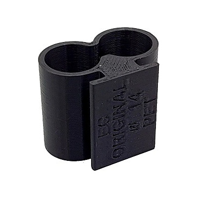 EC-ORIGINAL Nástavec Kruh dvojitý 2 x 14mm pro T-drážku Polycarbonát