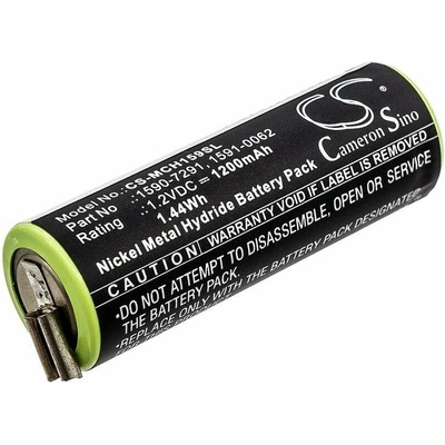 Baterie pro Moser Chromini 1591, Ermila Bella 1590, 1200mAh, Ni-MH, 1.2V, 1590-7291, HQ