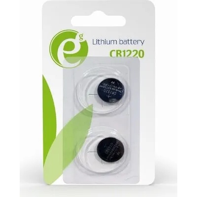 Gembird Батерия GEMBIRD Button cell CR1220, 2-pack (EG-BA-CR1220-01)