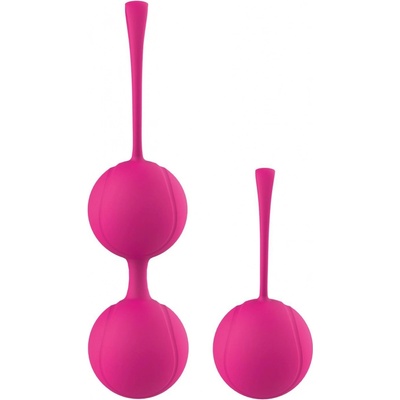 Dream toys Dual Ball Set - Sada gejšových míčků Różowy
