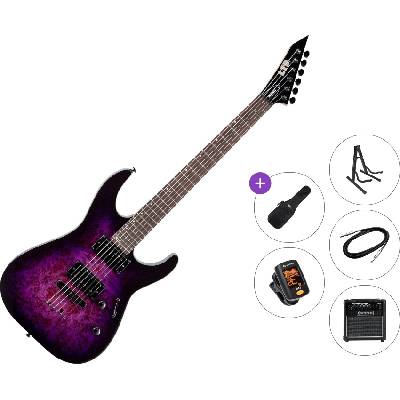 ESP M-200DX Premium SET Purple Burst Електрическа китара