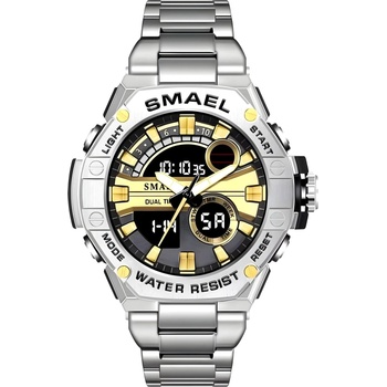 SMAEL Часовник smael ef-35292 - Сребристо / Златисто kp35292