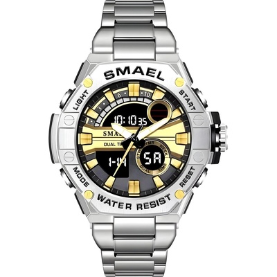 SMAEL Часовник smael ef-35292 - Сребристо / Златисто kp35292