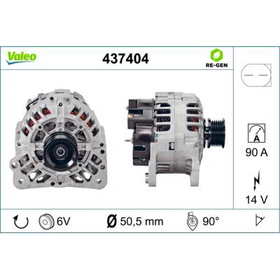 VALEO ALTERNATOR 437404