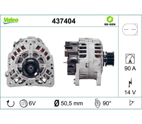 VALEO ALTERNATOR 437404
