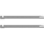 Bosch - Комплект пилни дискове, 2 бр. 2607018010 (2607018010)