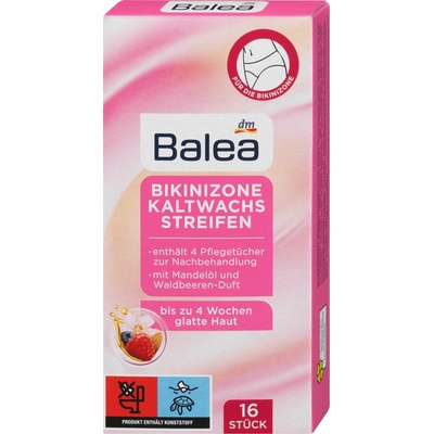 Balea studené voskové pásky bikiny 16 ks