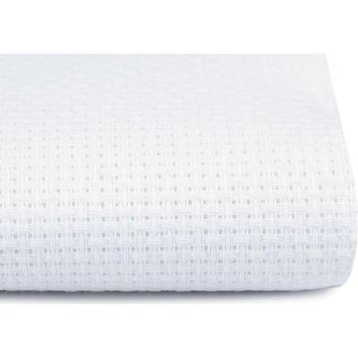 Stoklasa Vyšívací tkanina Kanava šíře 140 cm 40 oček bílá