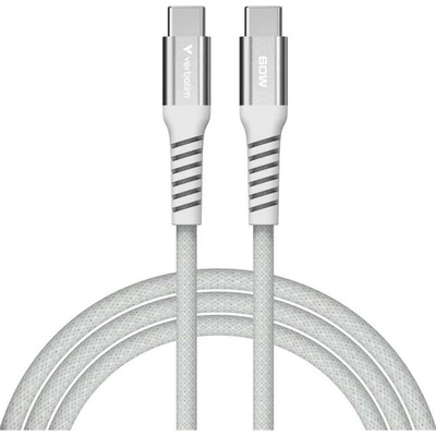 Verbatim 31850 USB USB C samec - USB C samec, 60W, 1.2m, šedý