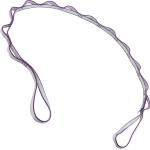 Rock Empire Осигурителна примка Rock empire Daisy Chain Dyn 13 mm Daisychain - Fuchsia - размер 140 cm (314-0114-0211)