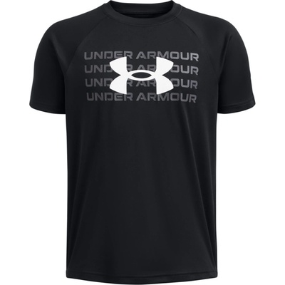 Under Armour Тениска Under Armour UA B TECH WM LOGO SS-BLK Velikost YLG