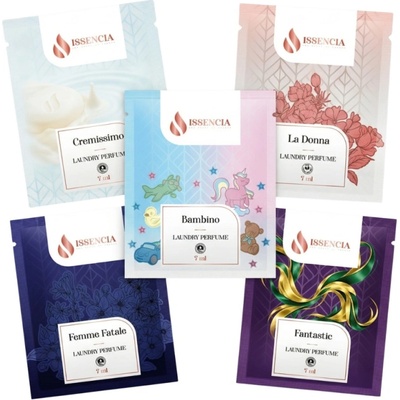 Issencia пробен комплект парфюми за пране 5 x 7 ml, унисекс