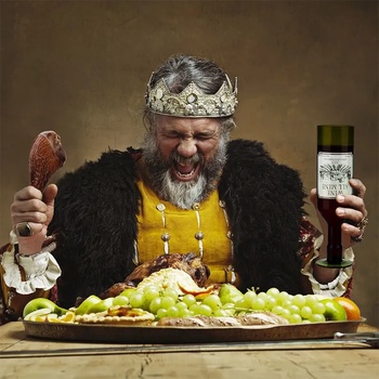 Image 1 of Dreboliiki Чаша за Вино - Обърната Бутилка (750мл. )