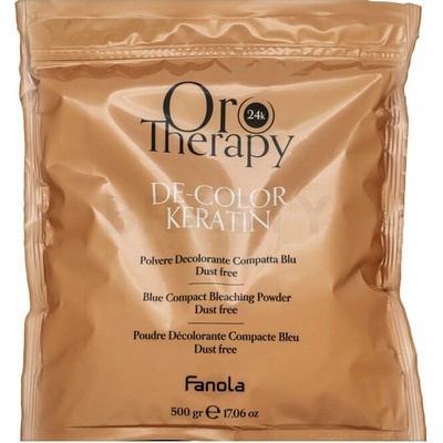 FANOLA ORO THERAPY DE-COLOR 24K Modrý odbarvovač s keratinem 500 g