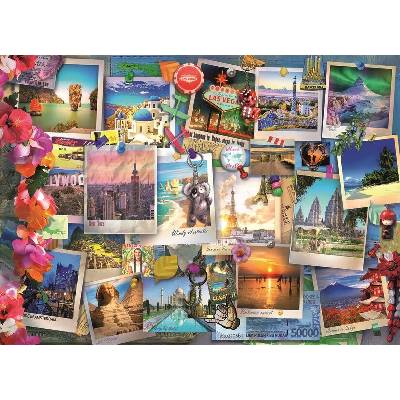 RAVENSBURGER Cestovateľské poklady 500 dielov