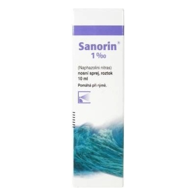 SANORIN NAS 0,5MG/ML NAS SPR SOL 1X10ML