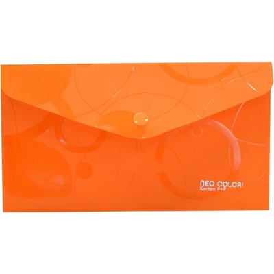 KARTON P+P Obálka s drukem, DL, NEO COLORI - oranžová