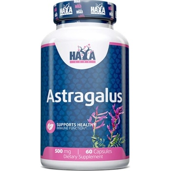 Haya Labs Astragalus, 500 mg, 60 капсули, Haya Labs