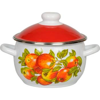 Image 1 of Сталь Эмаль Р-Тенджера 3lt "Яблочньй сезон" 18cm (6RH181M) (0129155)